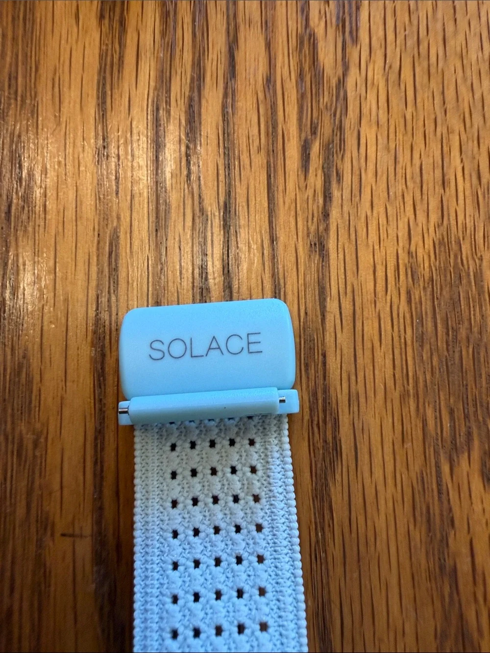 Solace Light Blue Breathable Replacement Wristband for Wearables